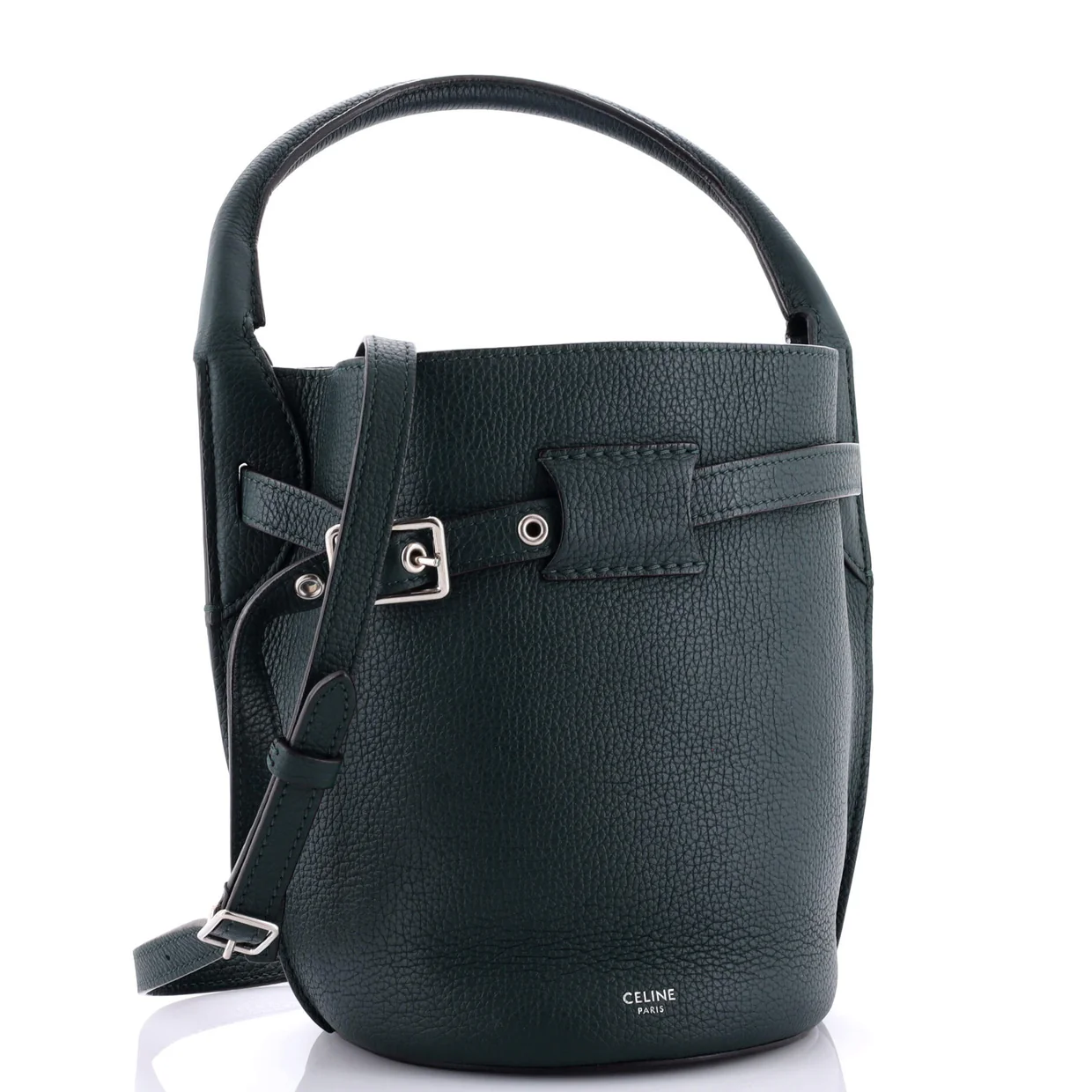 Big Bag Bucket Leather Nano - Deep Luxury