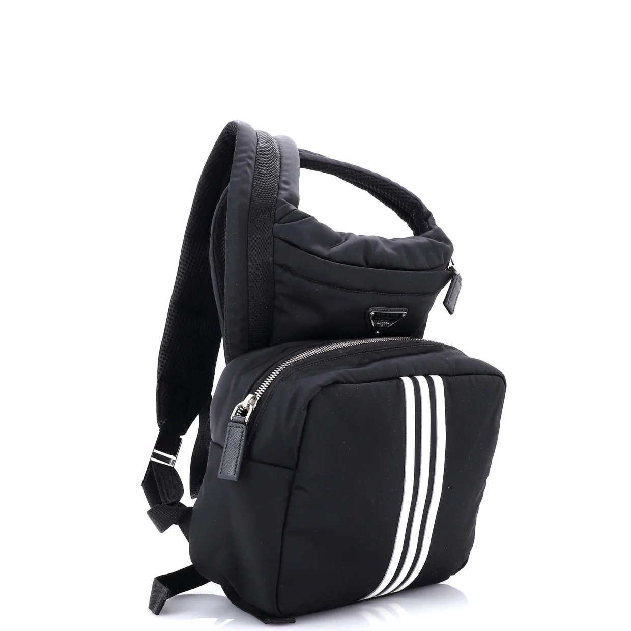 x Adidas Hooded Backpack Re-Nylon - Deep Luxury