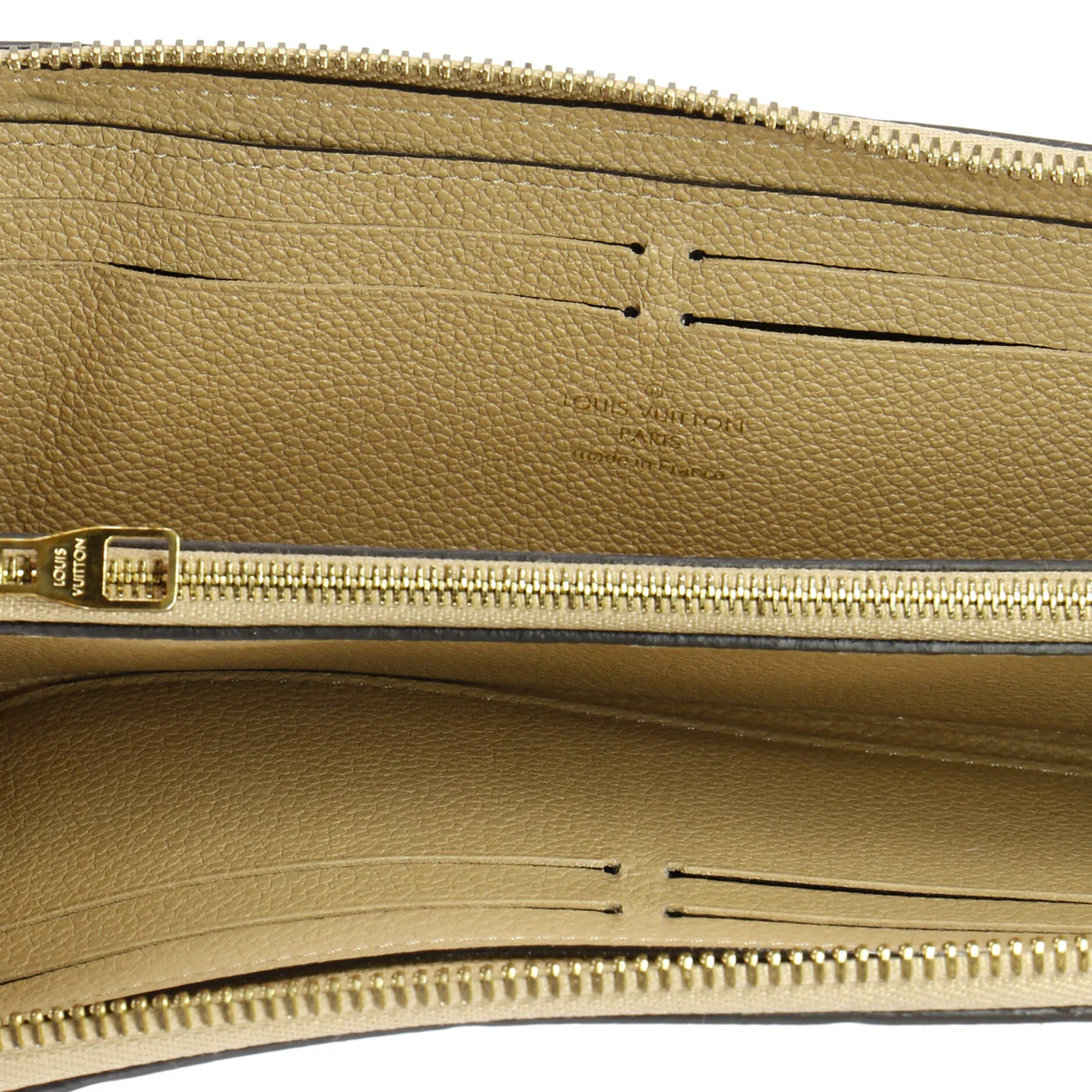 Clemence Wallet Monogram Empreinte Leather - Deep Luxury