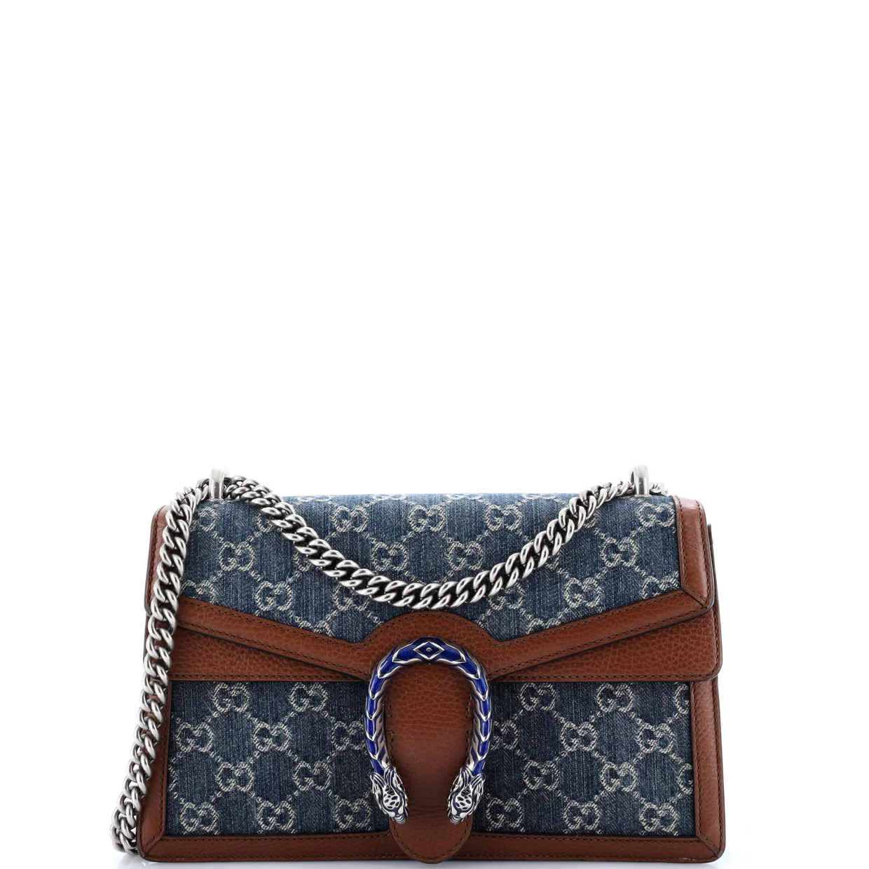 Dionysus Bag GG Denim Small - Deep Luxury