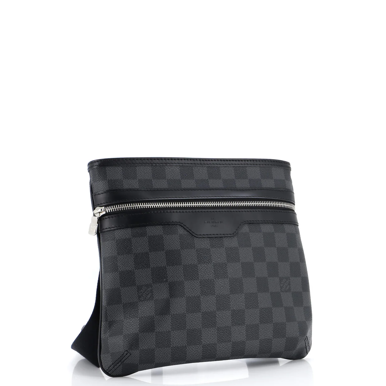 Thomas Handbag Damier Graphite - Deep Luxury