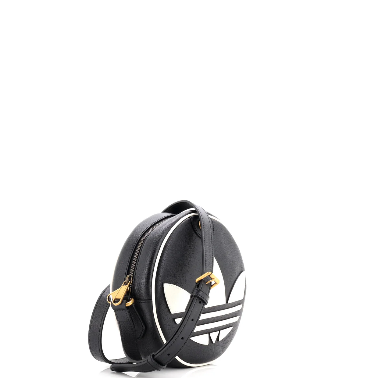 x adidas Ophidia Round Crossbody Bag Leather Small - Deep Luxury