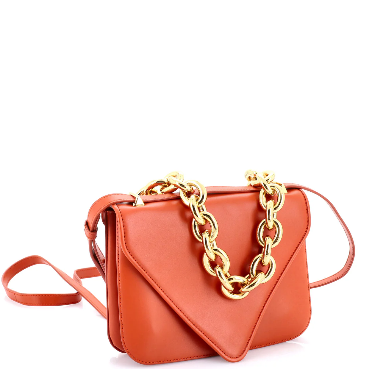 Mount Shoulder Bag Leather Small - Deep Luxury