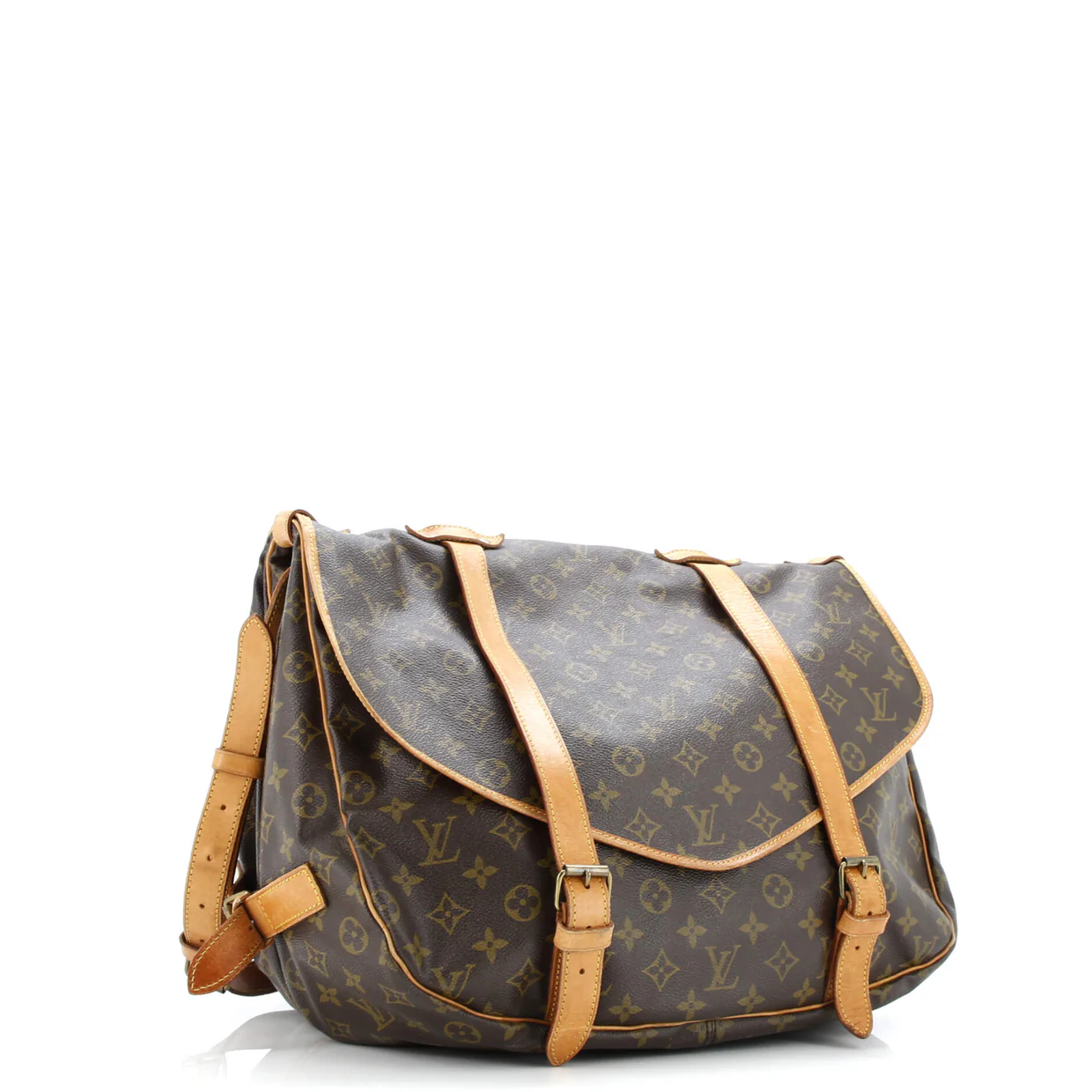 Saumur Handbag Monogram Canvas 43 - Deep Luxury