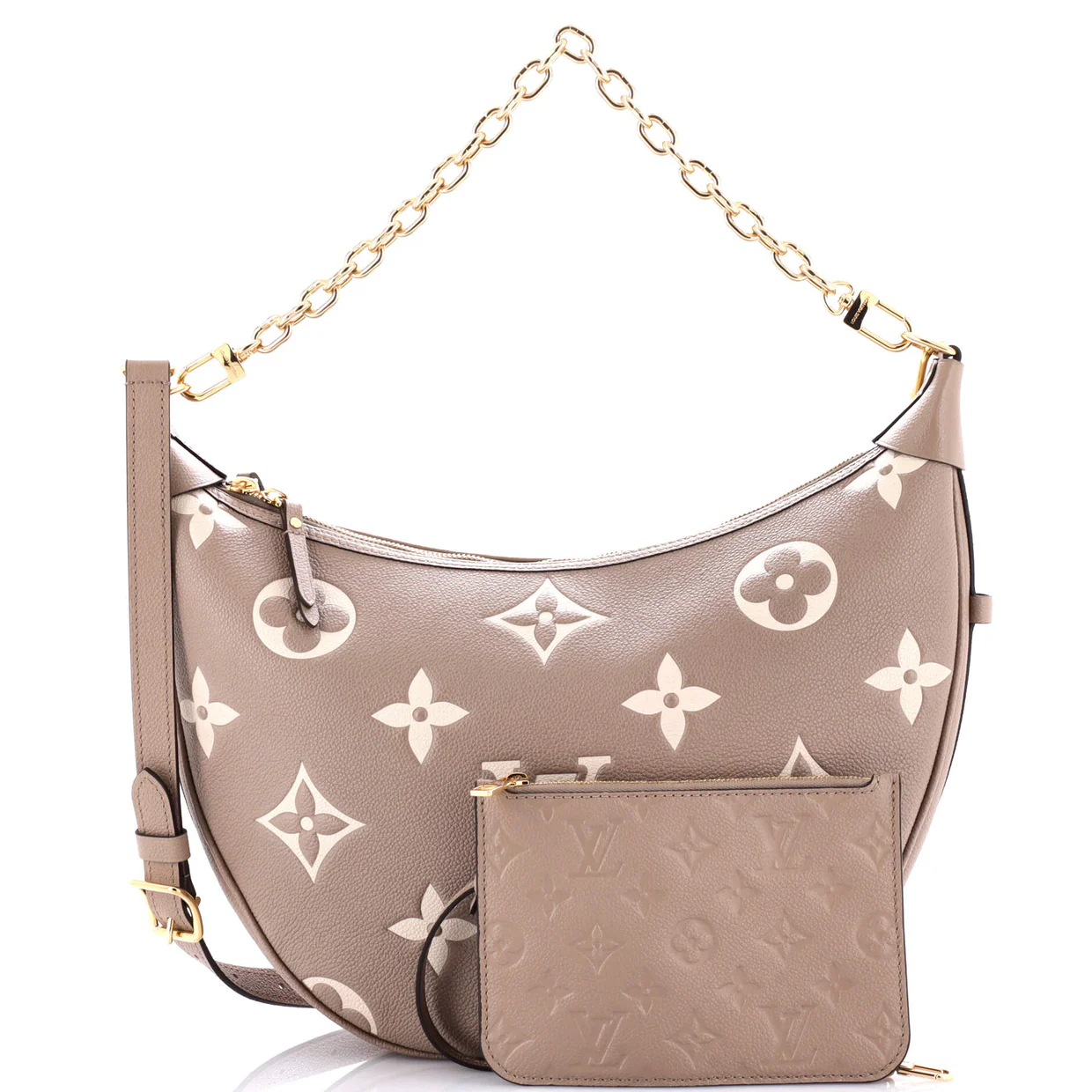 Loop Hobo Bicolor Monogram Empreinte Giant - Deep Luxury