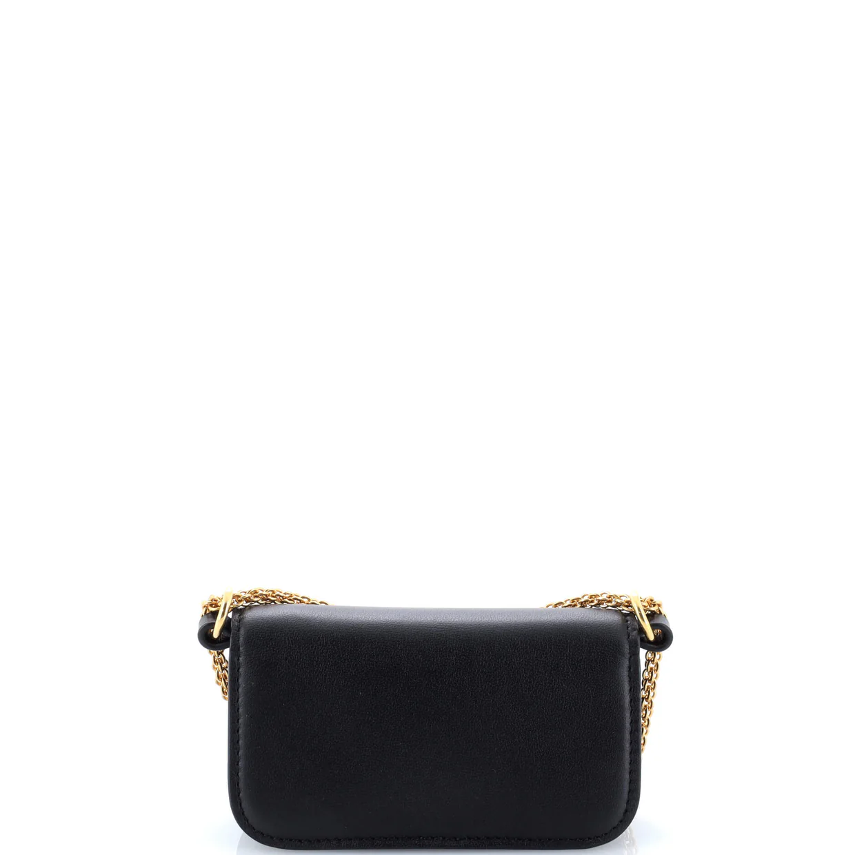 VLogo Loco Flap Shoulder Bag Leather Mini - Deep Luxury