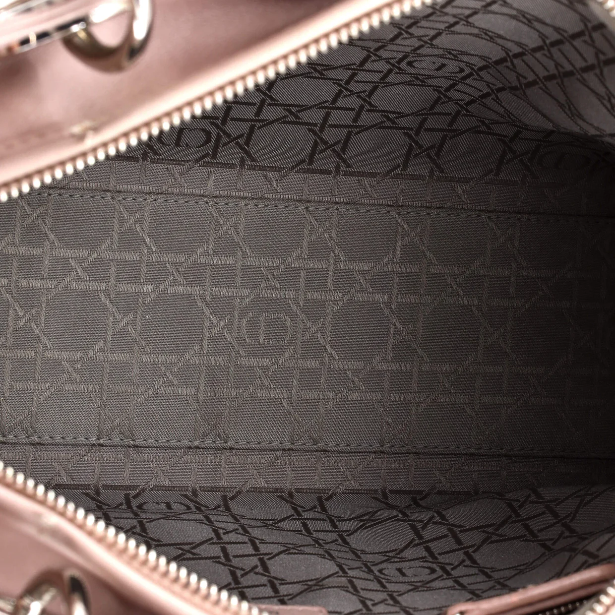 Lady Dior Bag Cannage Quilt Lambskin Large - Deep Luxury