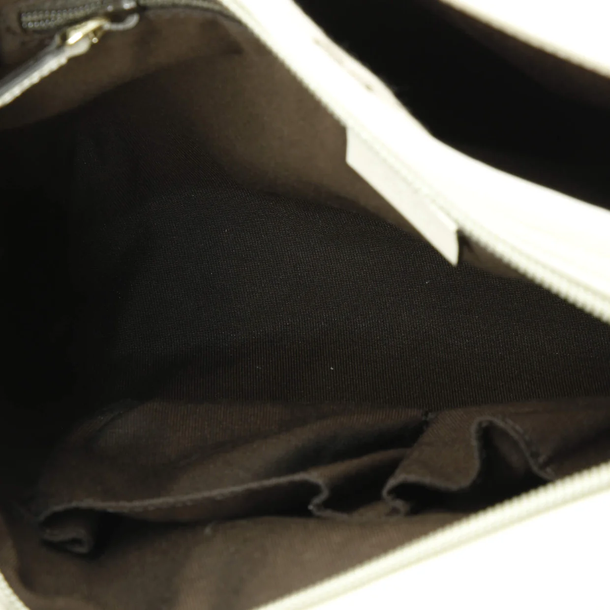 Flat Messenger Bag GG Canvas Medium - Deep Luxury