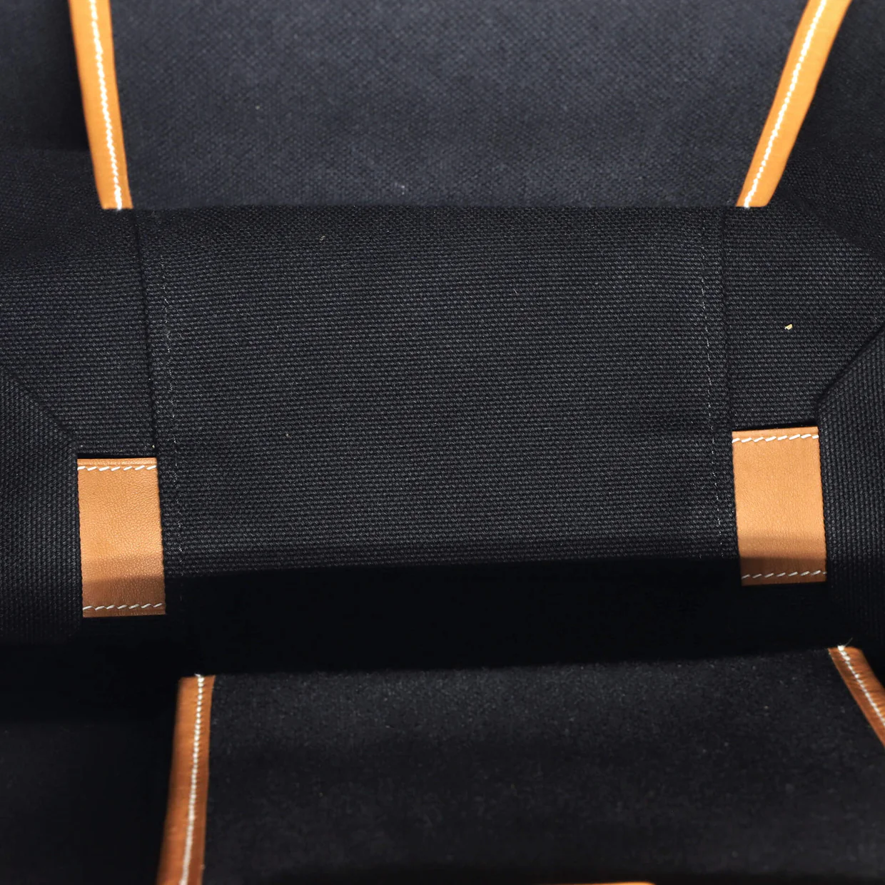 Etriviere Pocket Tote Toile and Leather 27 - Deep Luxury