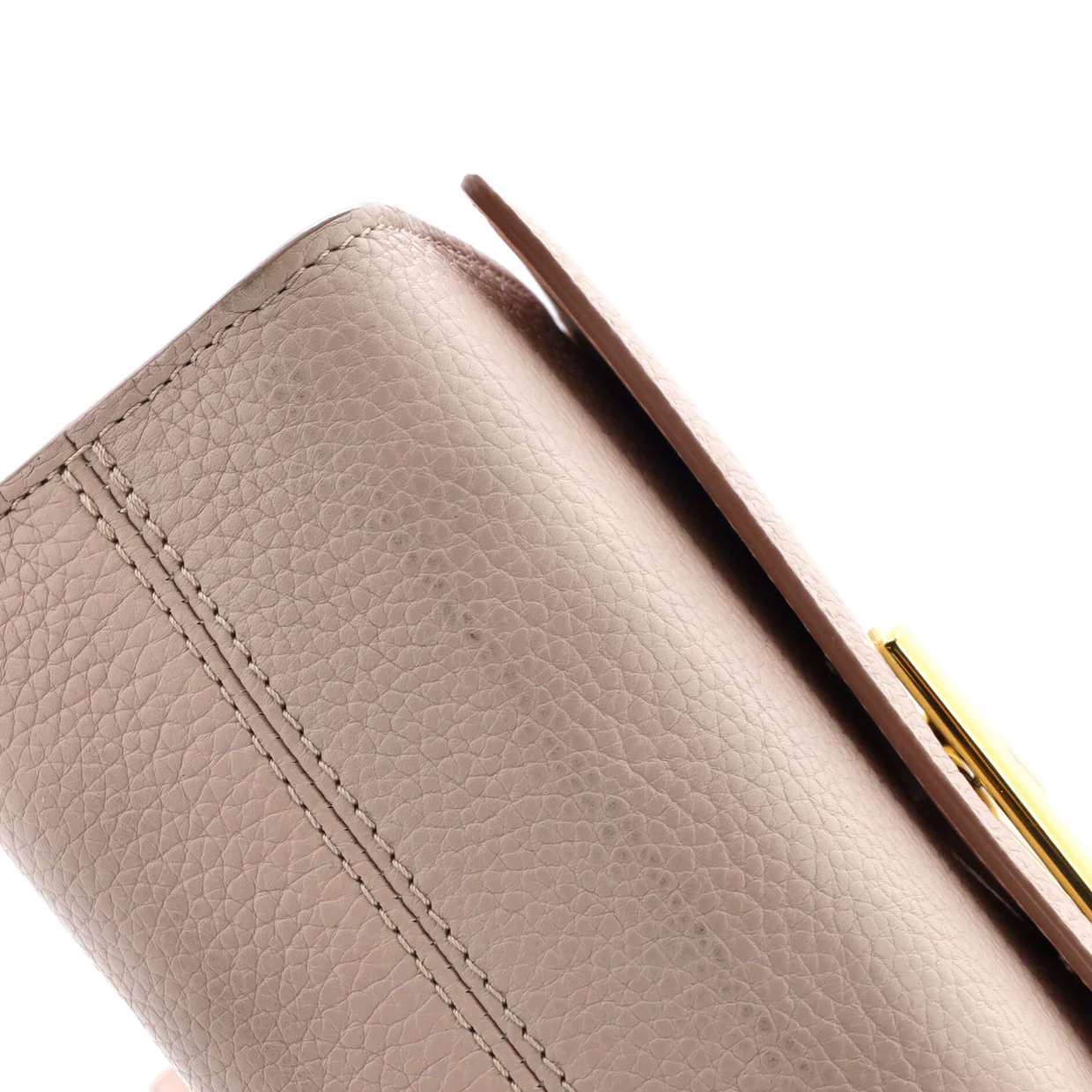 Twist One Handle Bag Taurillon Leather BB - Deep Luxury