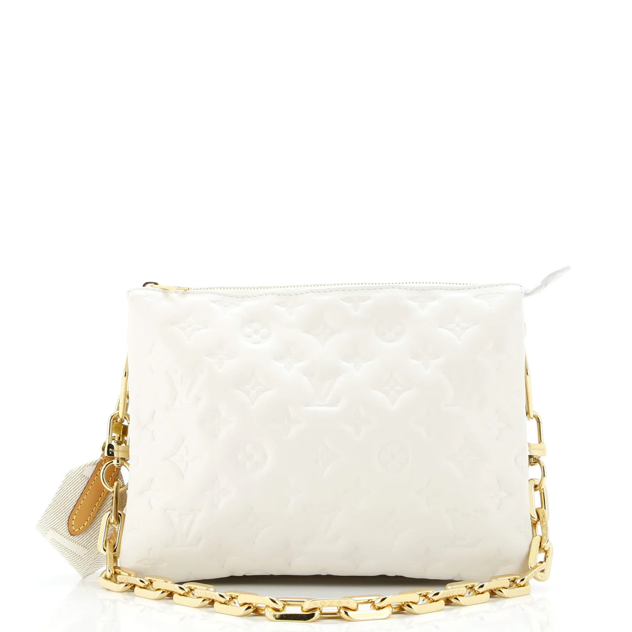 Coussin Bag Monogram Embossed Lambskin PM - Deep Luxury