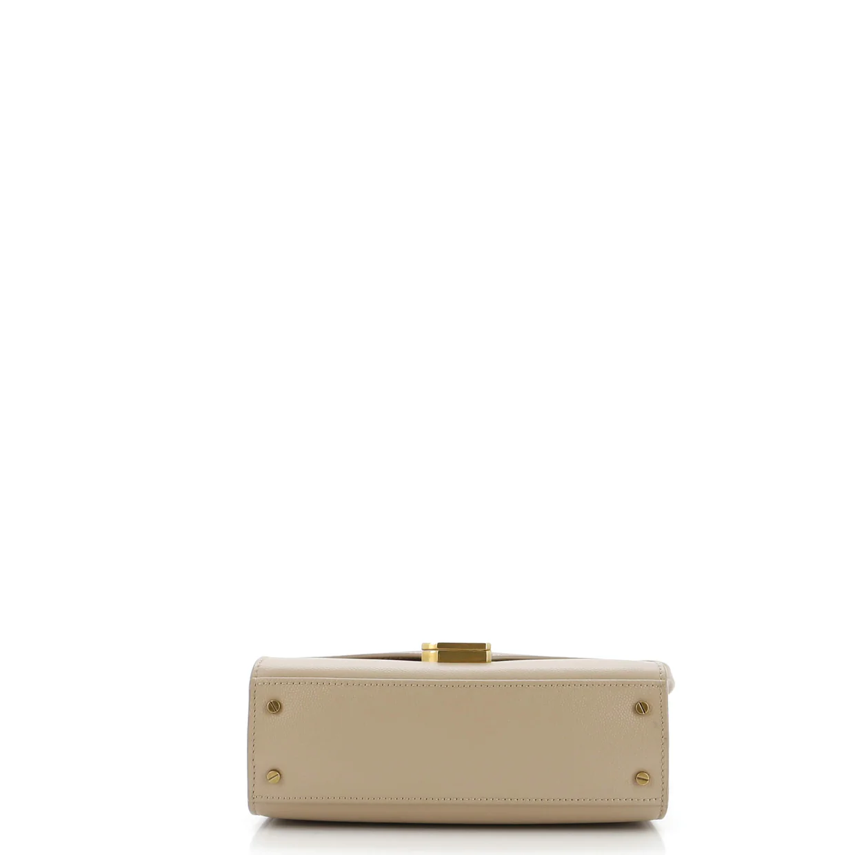 Cassandra Top Handle Bag Leather Mini - Deep Luxury
