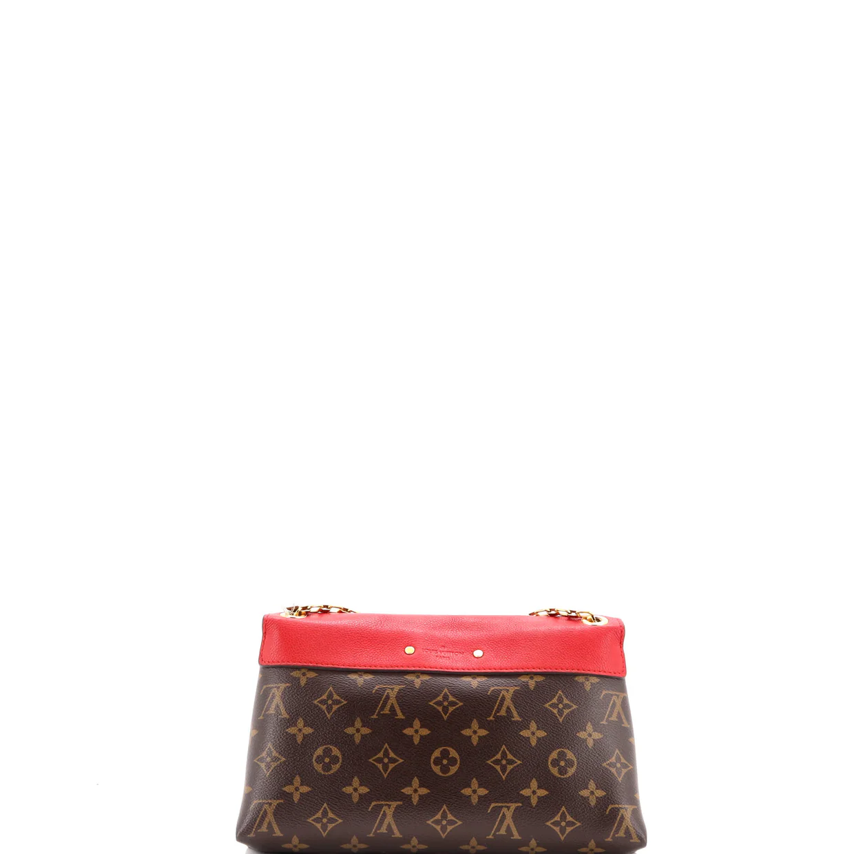 Pallas Chain Shoulder Bag Monogram Canvas and Calfskin - Deep Luxury