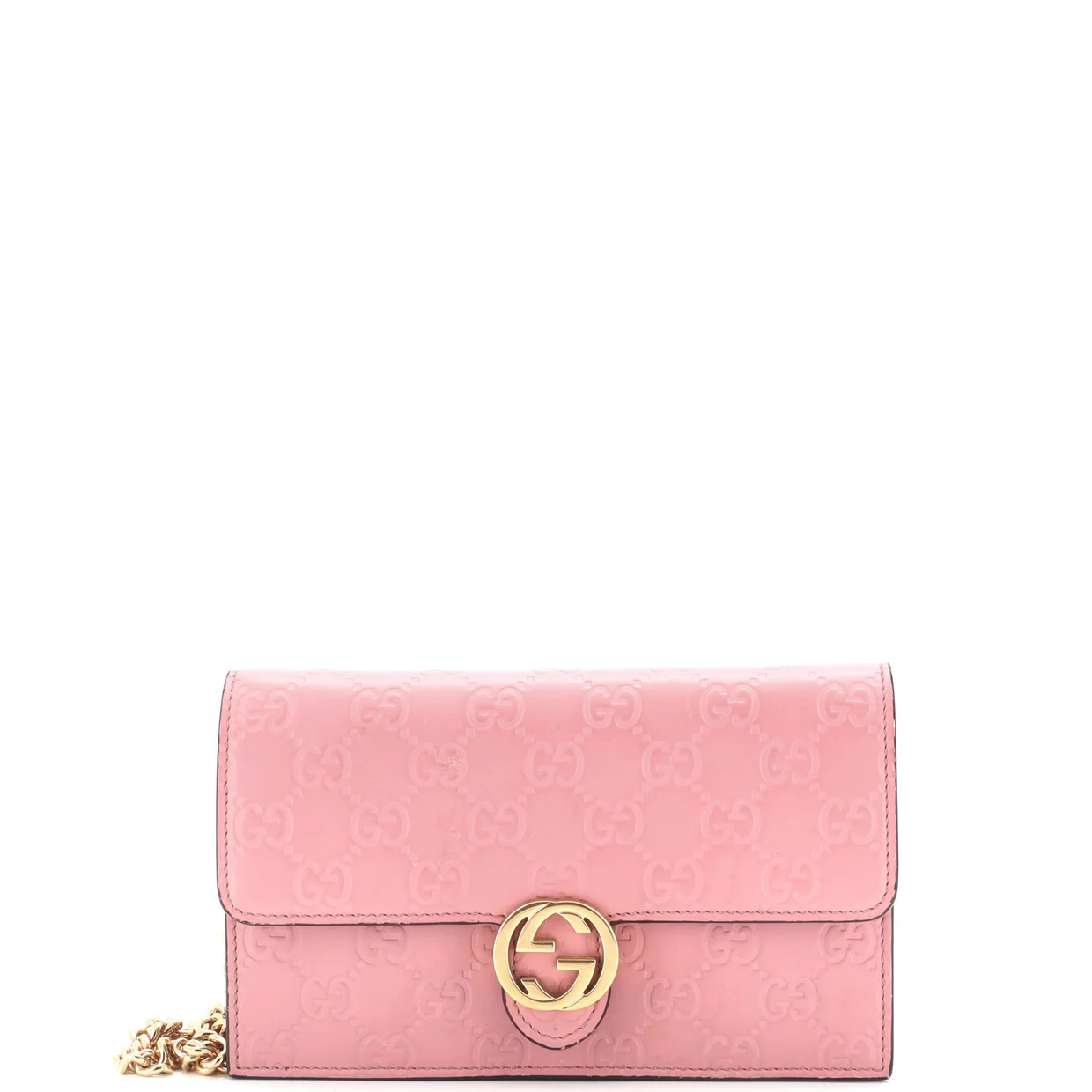 Icon Wallet on Chain Guccissima Leather - Deep Luxury