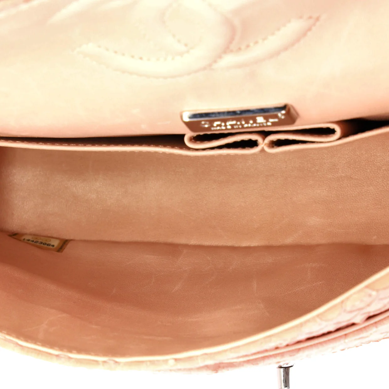 Classic Double Flap Bag Python Medium - Deep Luxury