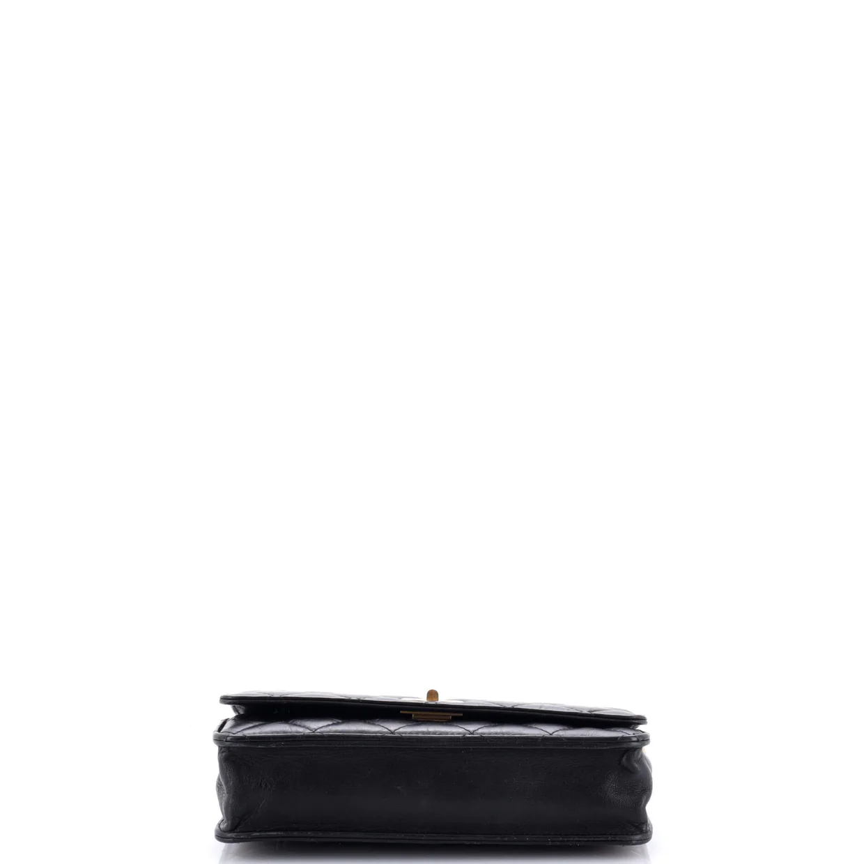 Reissue 2.55 Wallet on Chain Quilted Aged Calfskin Small - Deep Luxury