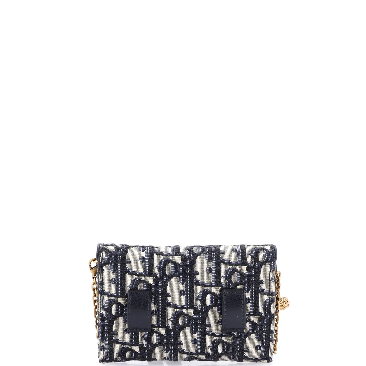 Saddle Nano Pouch Oblique Canvas - Deep Luxury