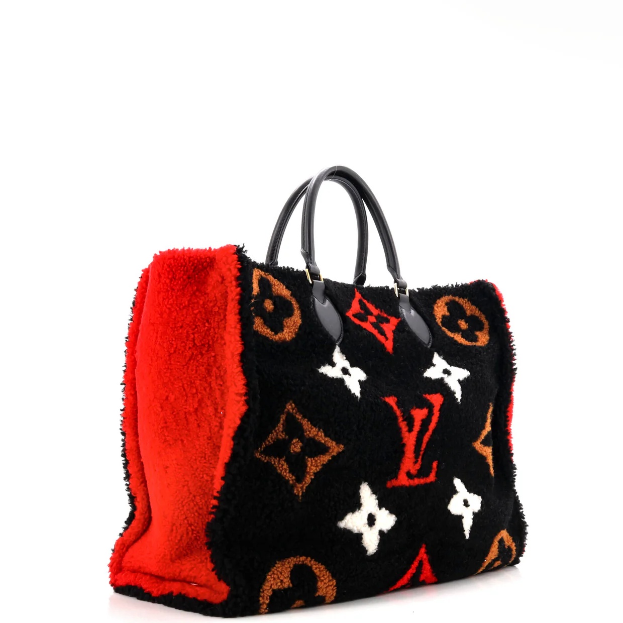 OnTheGo Tote Monogram Giant Teddy Fleece GM - Deep Luxury