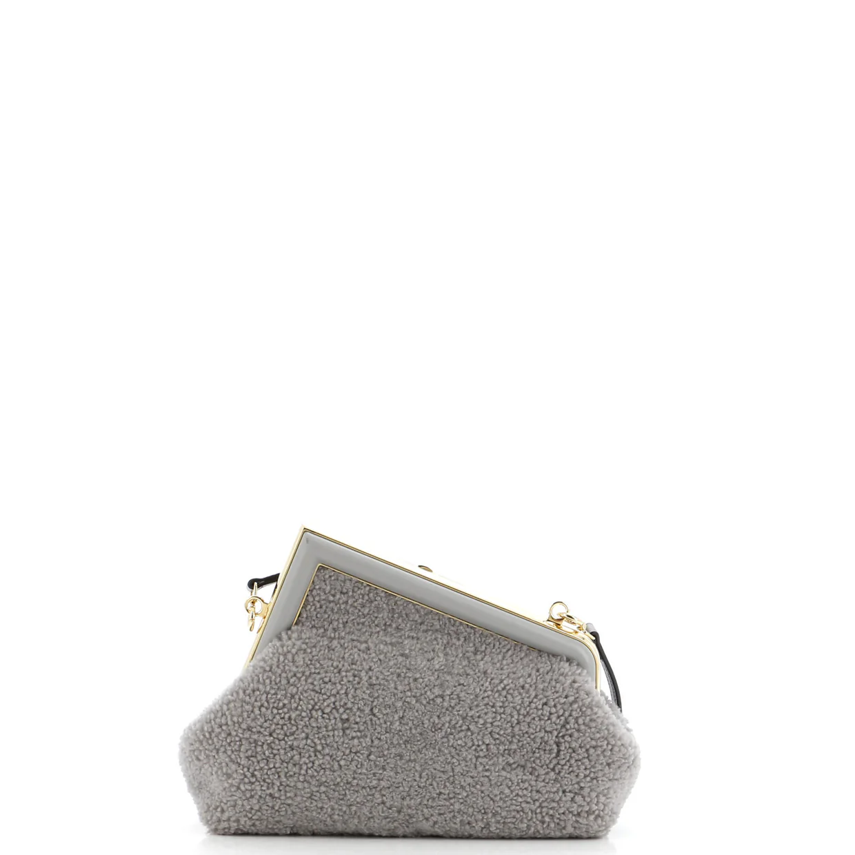 First Bag Shearling Small - Deep Luxury