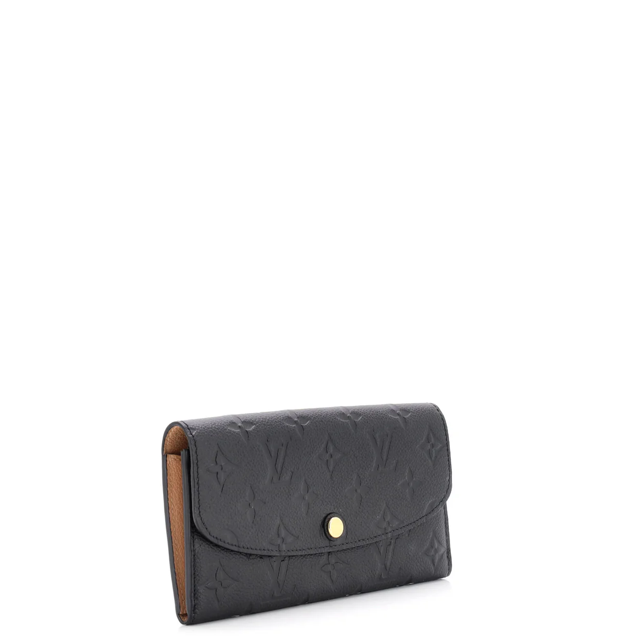Emilie Wallet Monogram Empreinte Leather - Deep Luxury