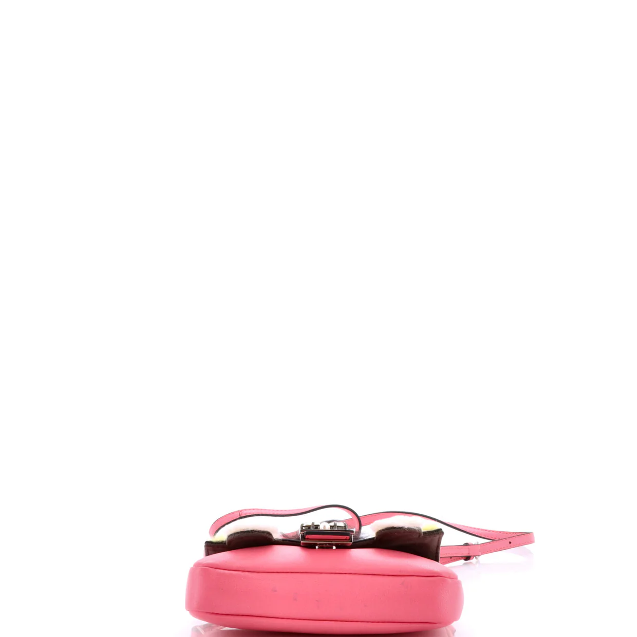 Monster Baguette Leather and Fur Micro - Deep Luxury