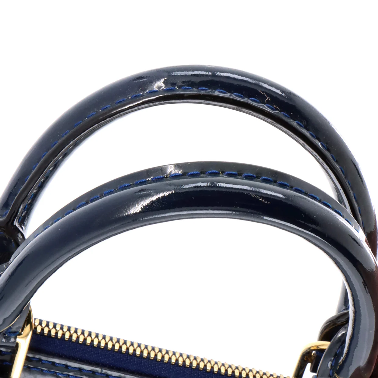 Alma Handbag Monogram Vernis PM - Deep Luxury