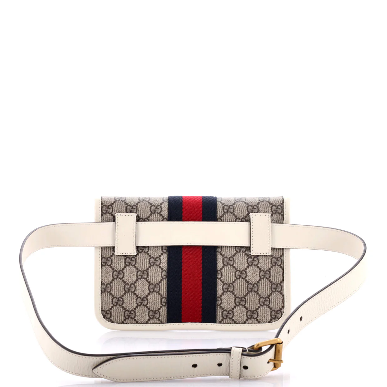 Ophidia Flap Belt Bag GG Coated Canvas - Deep Luxury