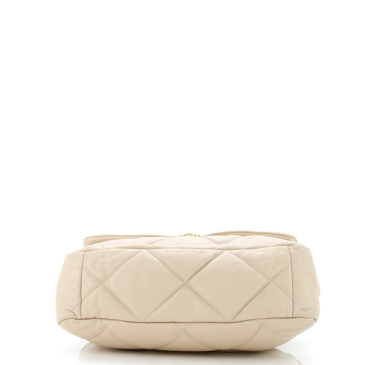 19 Flap Bag Quilted Leather Maxi - Deep Luxury