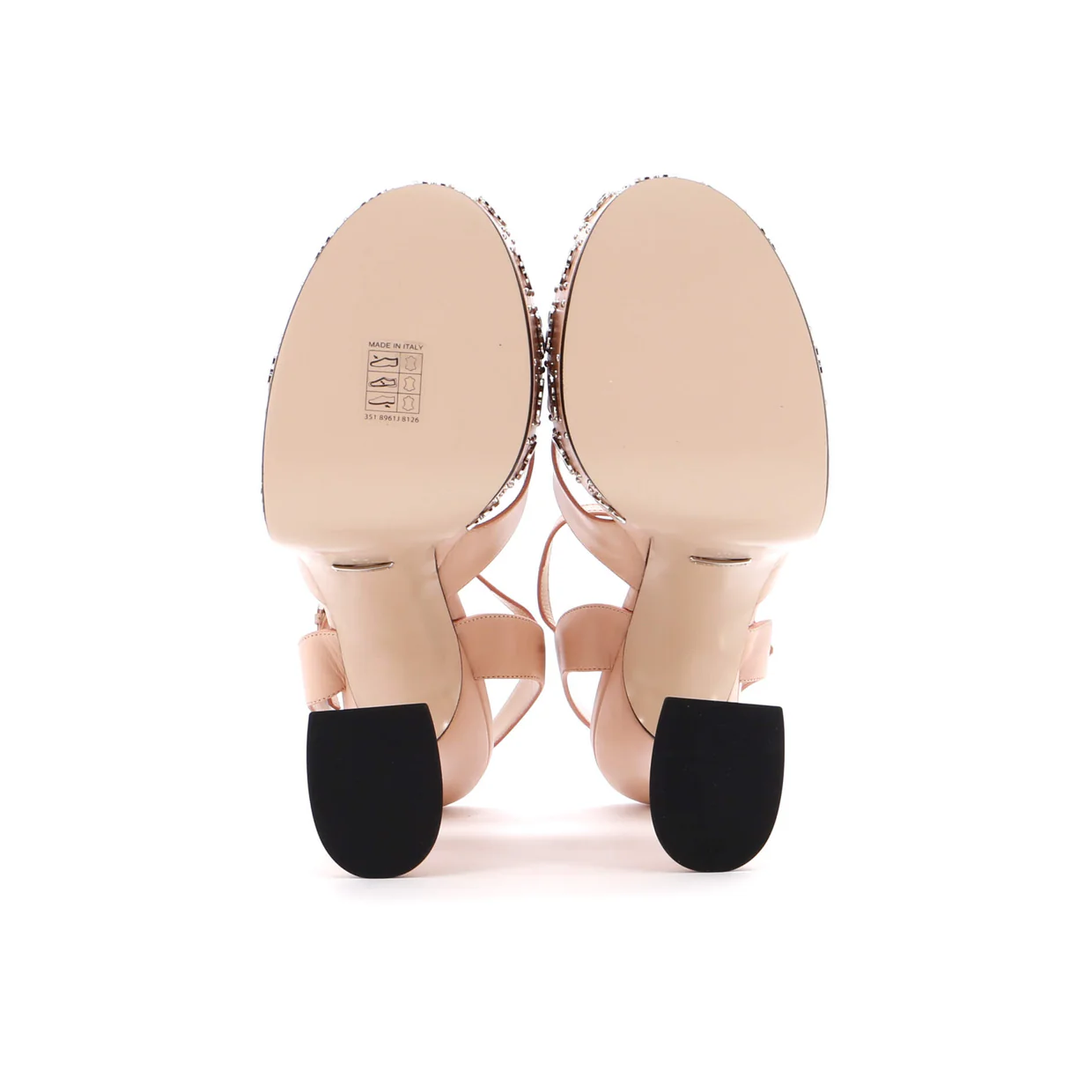 Women's Janaya GG Studded Platform Sandals Leather - Deep Luxury