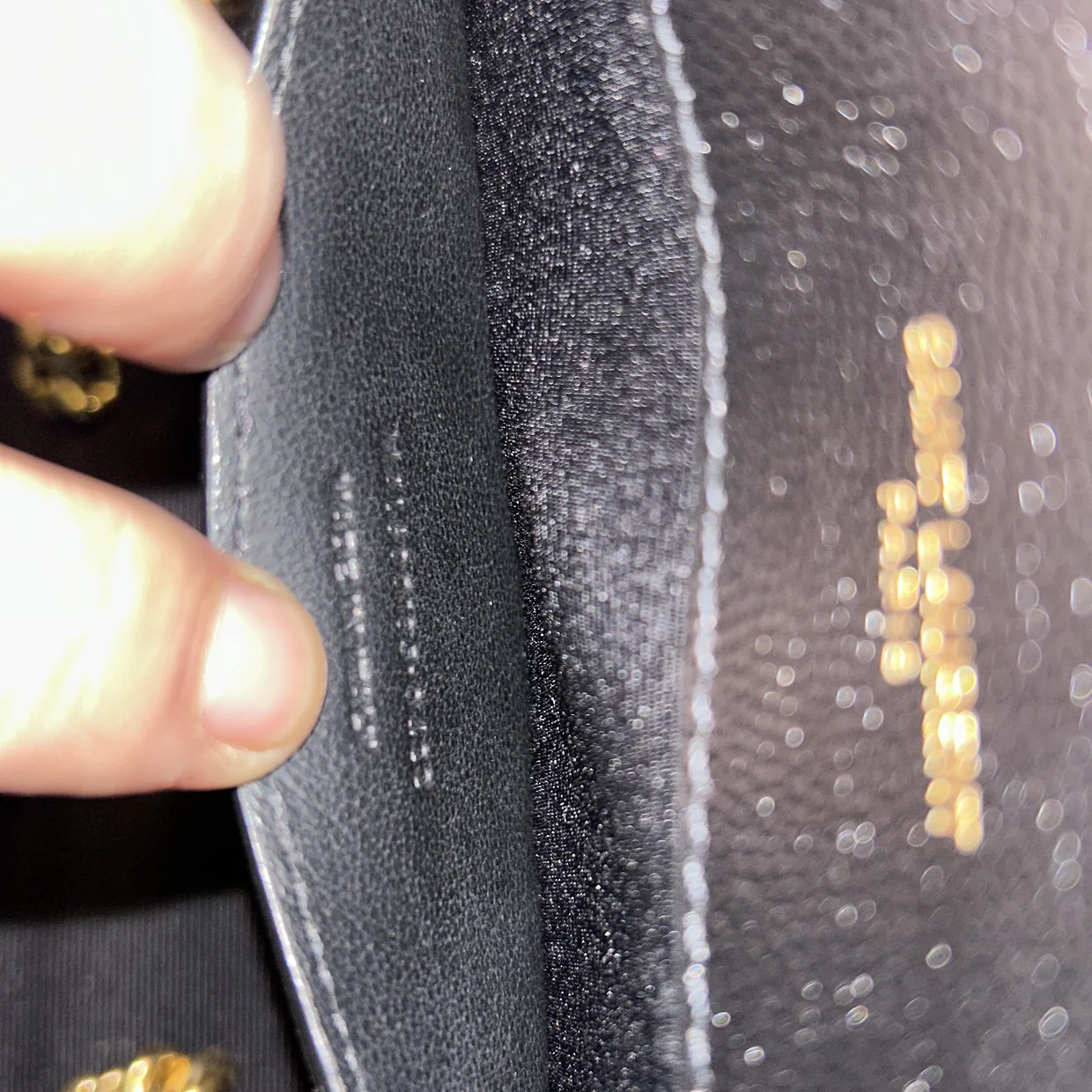 Classic Monogram Envelope Satchel Mixed Matelasse Leather Medium - Deep Luxury