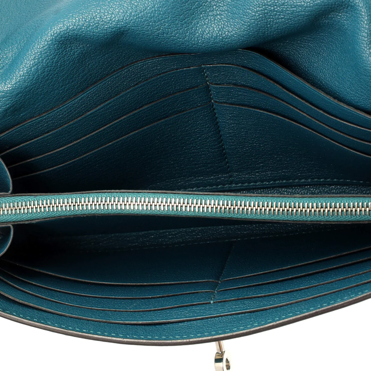 Kelly Wallet Chevre Mysore Long - Deep Luxury