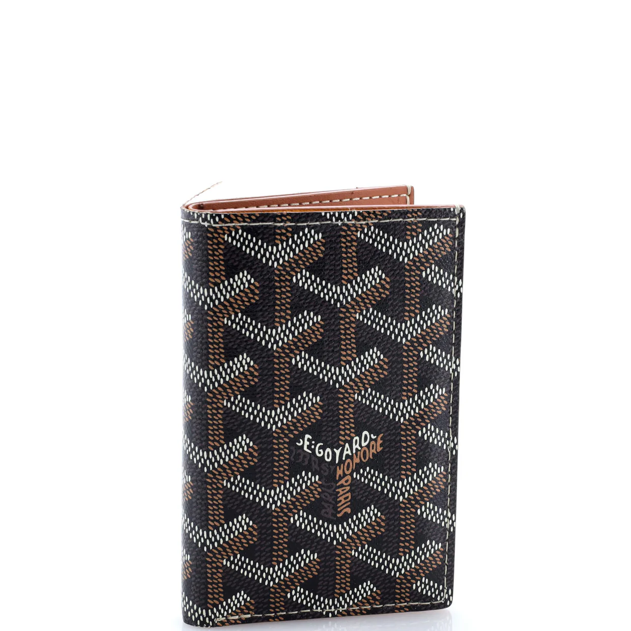 Saint Pierre Card Case Coated Canvas - Deep Luxury