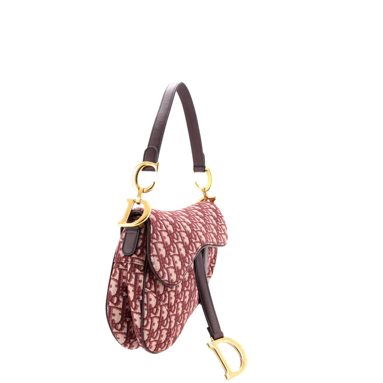 Saddle Handbag Oblique Canvas Medium - Deep Luxury