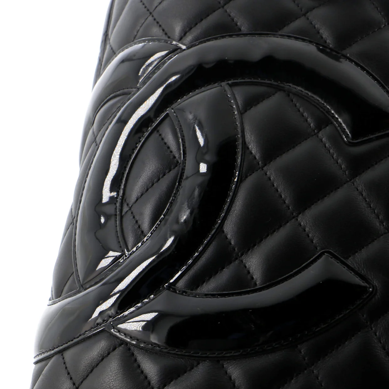 Cambon Tote Quilted Leather Medium - Deep Luxury