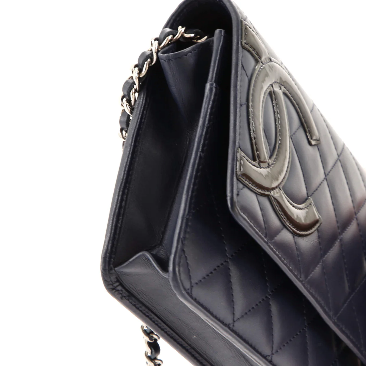 Cambon Wallet on Chain Quilted Leather - Deep Luxury