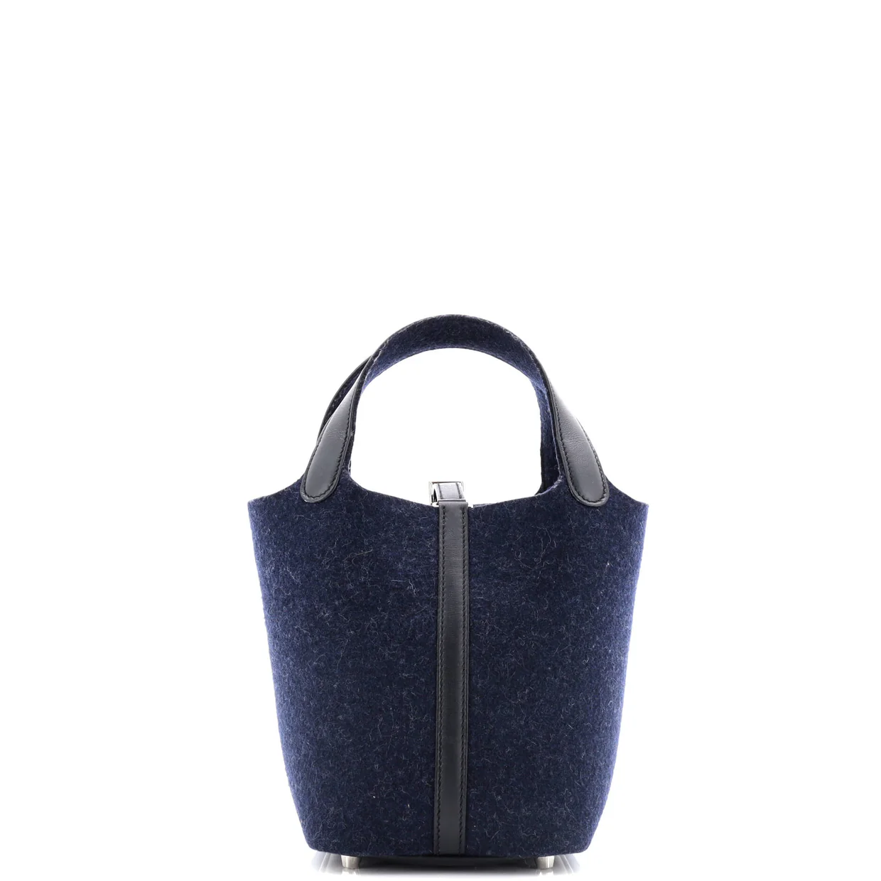 Picotin Lock Bag Felt with Leather PM - Deep Luxury