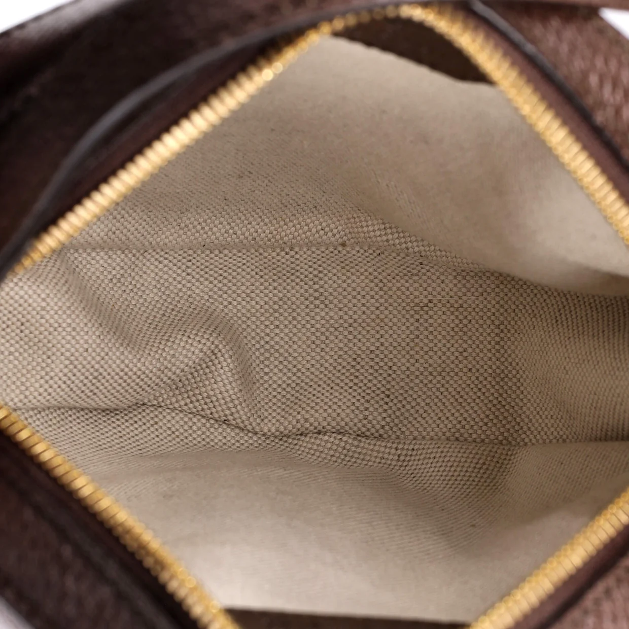 Ophidia Round Shoulder Bag Printed GG Coated Canvas Mini - Deep Luxury