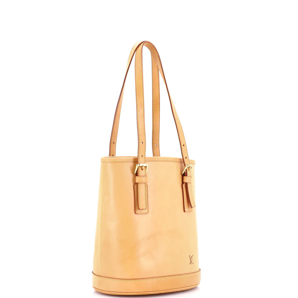 Marais Bucket Bag Nomade Leather - Deep Luxury