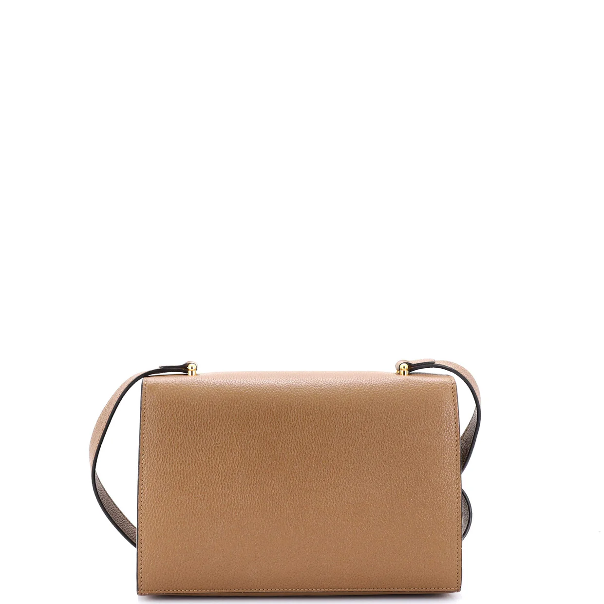 Zumi Flap Shoulder Bag Leather Small - Deep Luxury