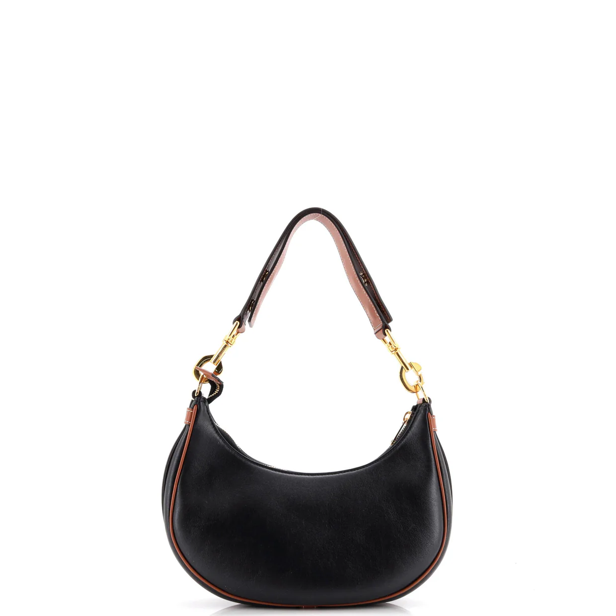 Ava Strap Bag Leather Medium - Deep Luxury