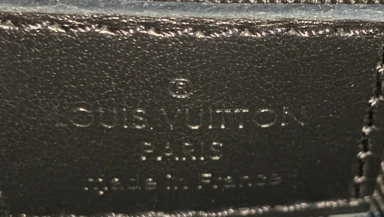 S Lock Vertical Wearable Wallet Monogram Eclipse Canvas - Deep Luxury