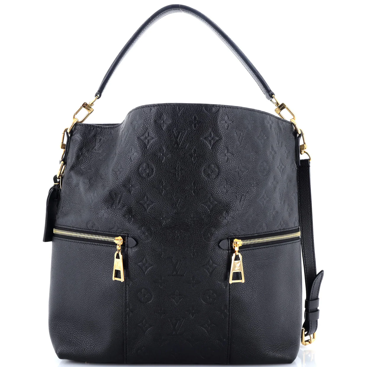 Melie Handbag Monogram Empreinte Leather - Deep Luxury