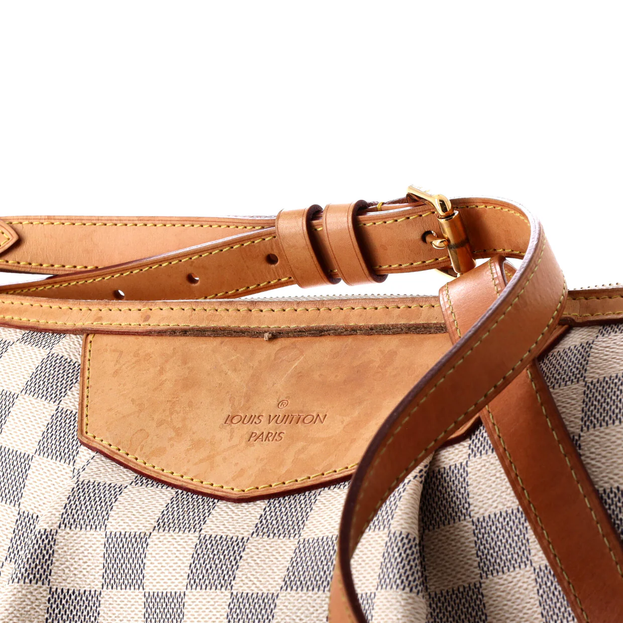 Siracusa Handbag Damier MM - Deep Luxury