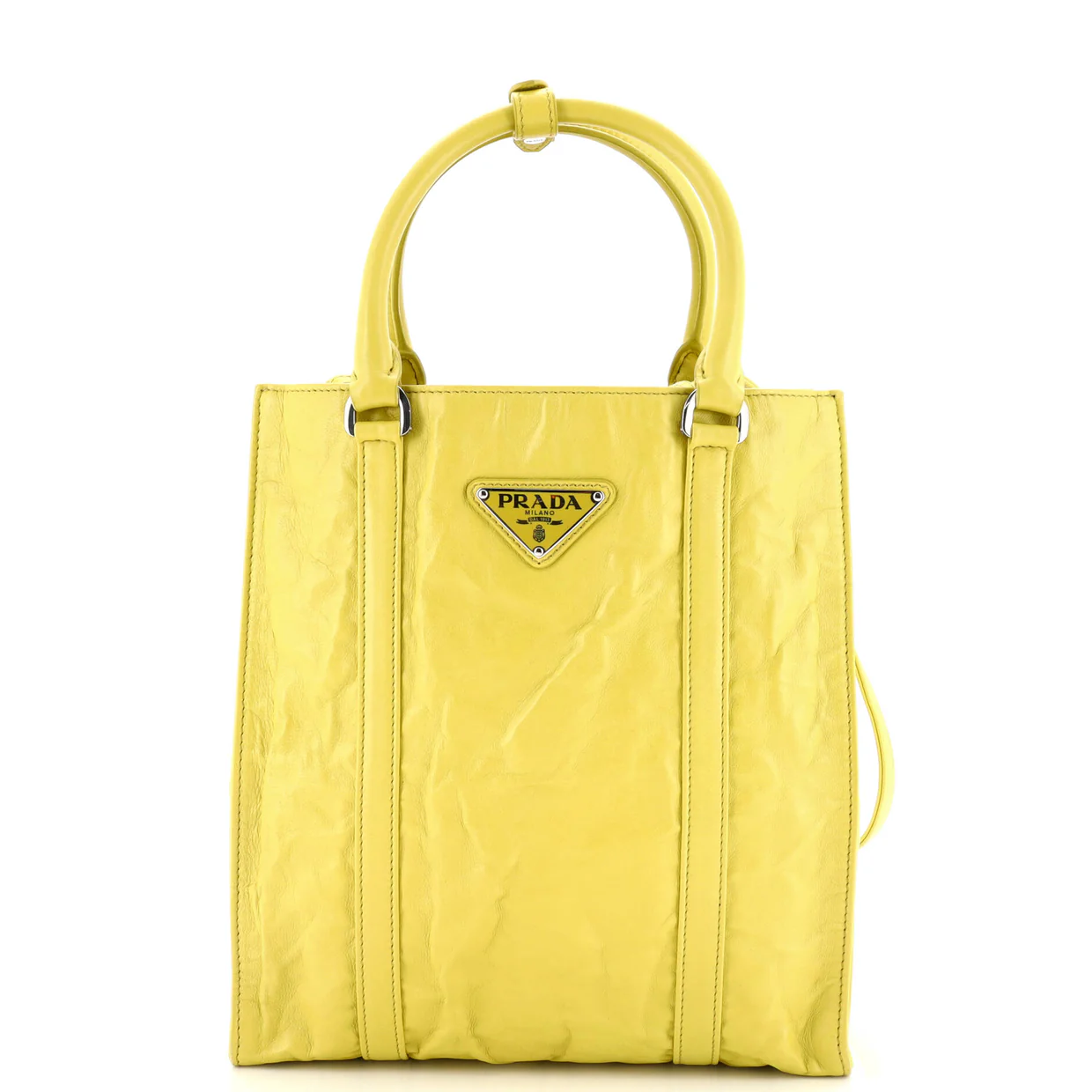 Convertible Shopping Tote Nappa Antique Mini - Deep Luxury