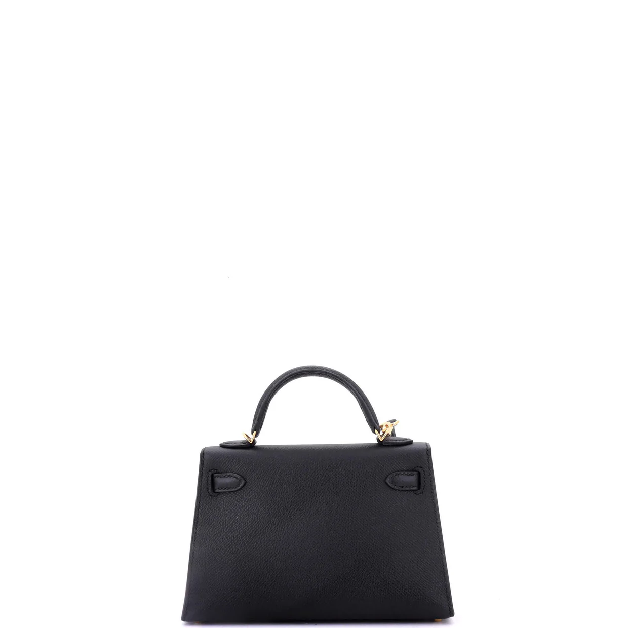 Kelly Mini II Bag Noir Epsom with Gold Hardware 20 - Deep Luxury