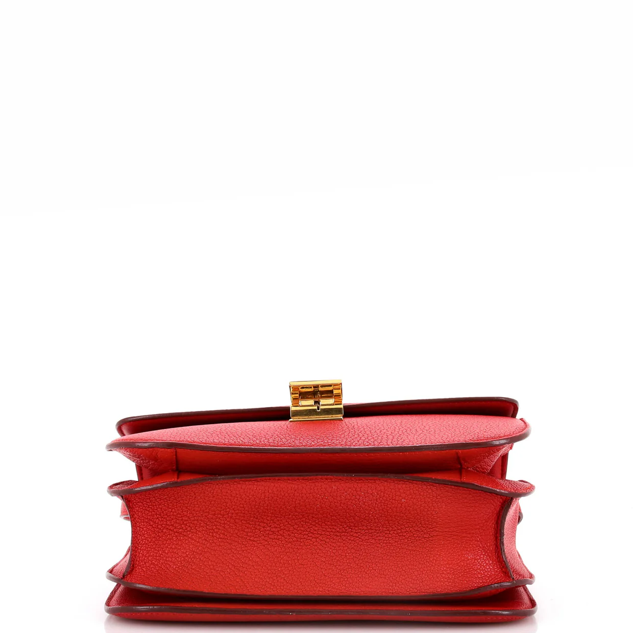 Classic Box Bag Grainy Leather Medium - Deep Luxury