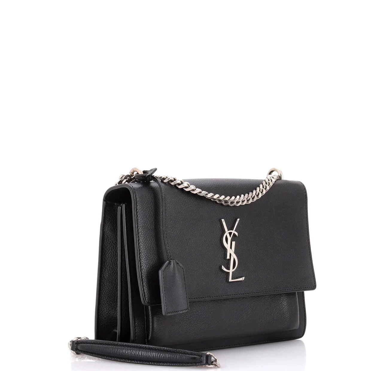 Sunset Crossbody Bag Leather Medium - Deep Luxury