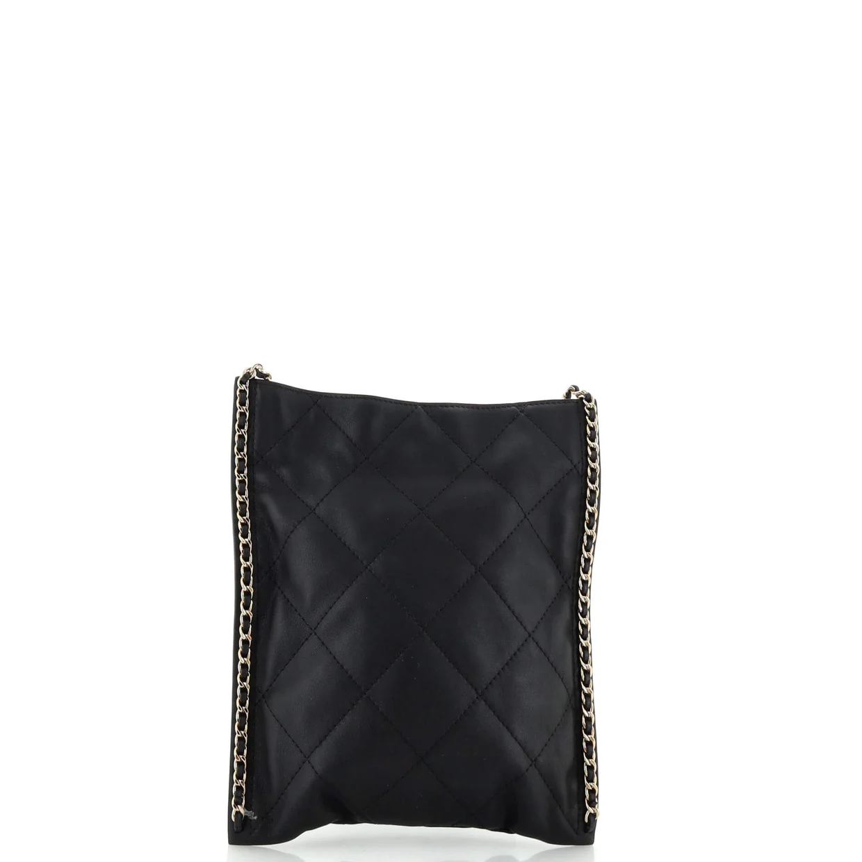 Flat Shopping Bag Quilted Calfskin Small - Deep Luxury