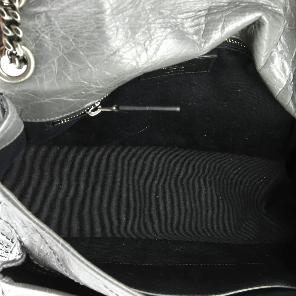 Niki Chain Flap Bag Matelasse Chevron Leather Medium - Deep Luxury