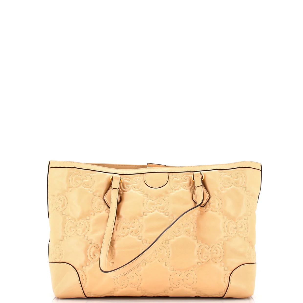 Ophidia Open Tote GG Matelasse Leather Medium - Deep Luxury